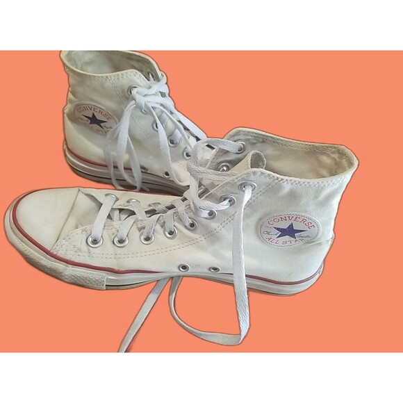 Vintage 2014 Converse Chuck Taylor High Top Sneakers Shoes 9 - Picture 10 of 10